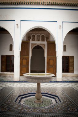Bahia palace, marrakech, Fas