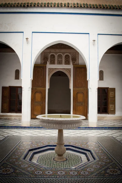 Palácio da Bahia em Marrakech, Marrocos — Fotografia de Stock