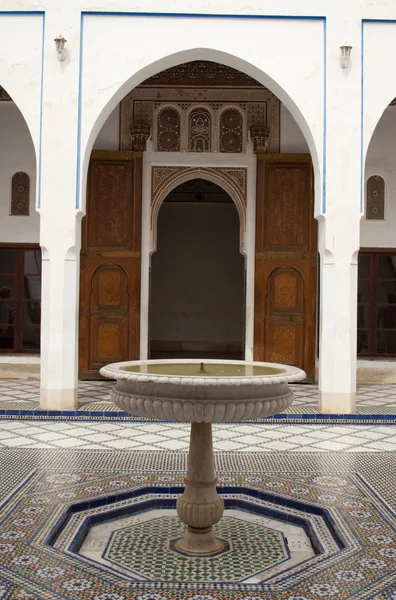 Bahia palace v marrakech, Maroko — Stock fotografie