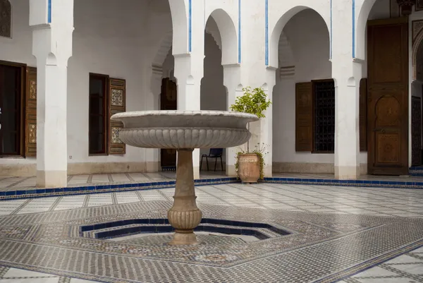 Bahia palota-Marakes, Marokkó — Stock Fotó