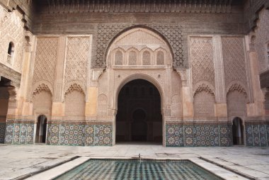 Fas Marakeş ali ben youssef medreseler islam