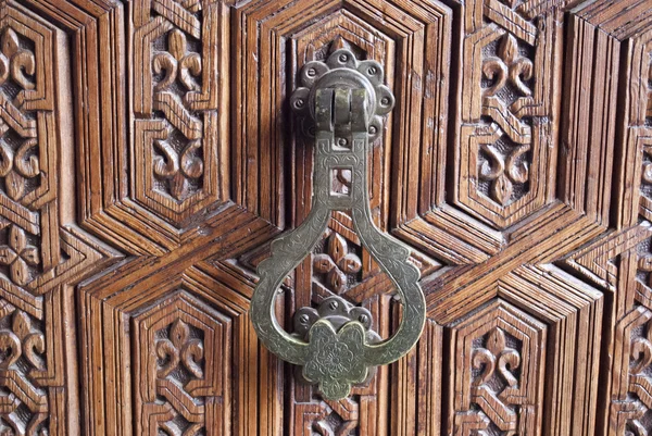 Door Knock in Marrakech — Stock Photo, Image