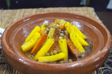 tajine tipik marrakech, Fas