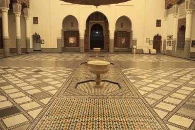 içinin bir Marakeş Müzesi, Fas