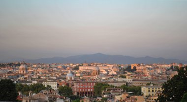 Roma 'nın havadan görünüşü, İtalya