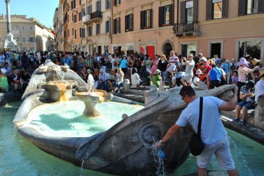Roma'daki Piazza spagna