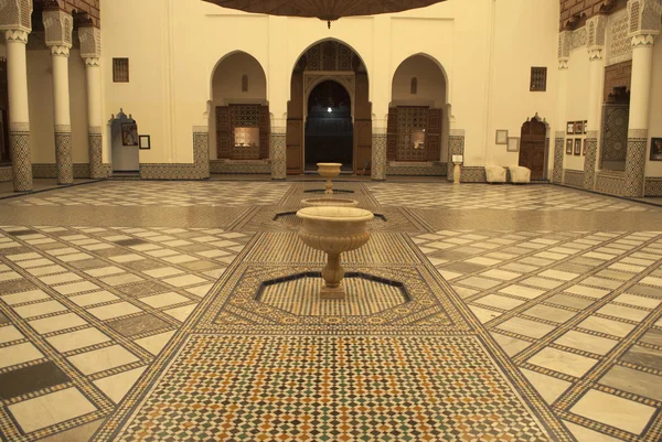 Innenraum des marrakesch museum, Marokko — Stockfoto