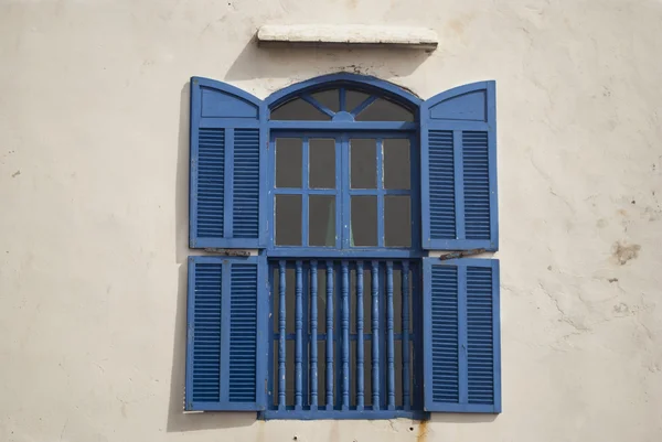 Ventanas en Essaouira, Marruecos — Foto de Stock