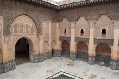 Fas Marakeş ali ben youssef medreseler islam