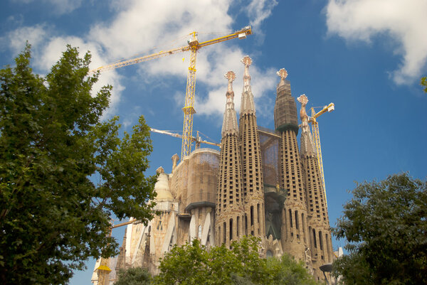 Sagrada Familia в Барселоне