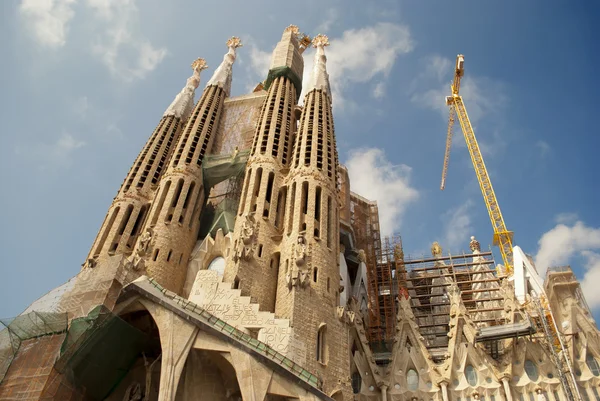 Sagrada Familia, Barcelona, Španělsko — Stock fotografie