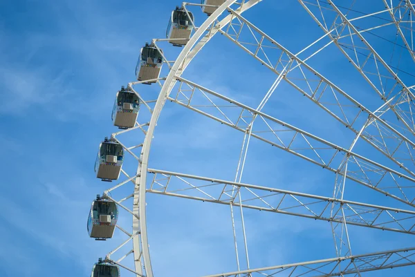 View of the big wheel in zaragoza, spain — Stock Photo, Image