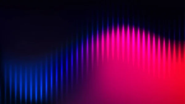 光のリズム音波ベクトルの背景 — ストックベクタ