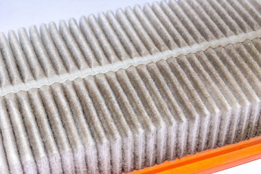 filter element to protect mechanisms from abrasive particles contained in dusty air, selective focus