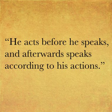 Konfüçyüs tarafından ilham alıntı