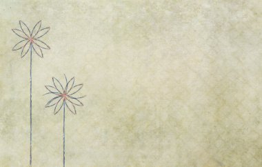 Earthy floral background image