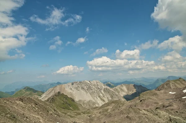 Majestosa paisagem alpina — Fotografia de Stock