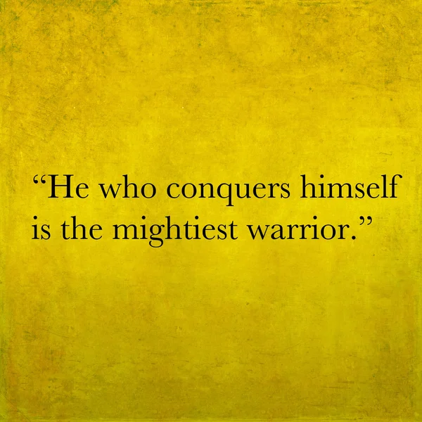 Inspirational quote by Confucius — Stock Photo, Image