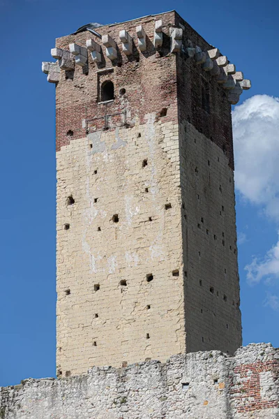 Torre Del Castello Montorio Veronese — Foto Stock