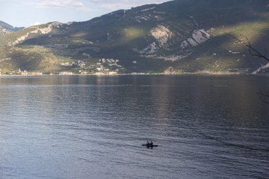 scenic shot of beautiful mountain lake