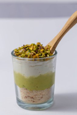 Tarafsız arka planda lezzetli mezeler