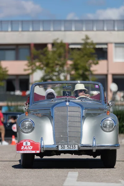 Pescantina Italien September 2022 Oldtimerausstellung Oldtimerschau — Stockfoto