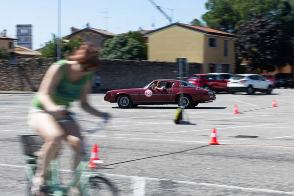 Pescantina Italien September 2022 Oldtimerausstellung Oldtimerschau — Stockfoto