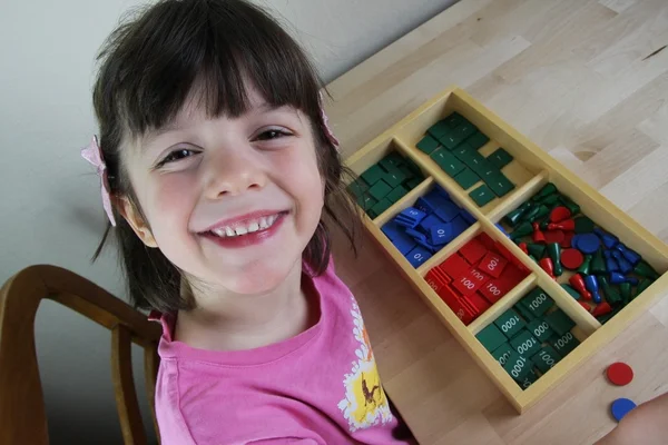 Montessori förskola — Stockfoto