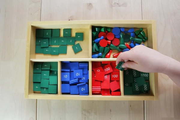 Montessori anaokulu — Stok fotoğraf