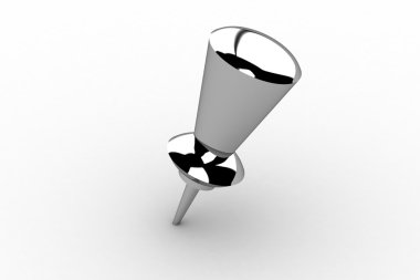 beyaz zemin üzerine raptiye