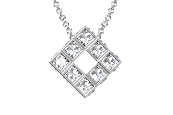 The beauty diamond pendant — Stock Photo, Image