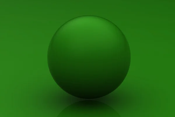 Bola verde — Fotografia de Stock
