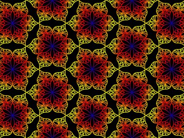 damasko sorunsuz duvar kağıdı deseni