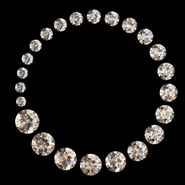 다이아몬드 샴페인 — 스톡 사진