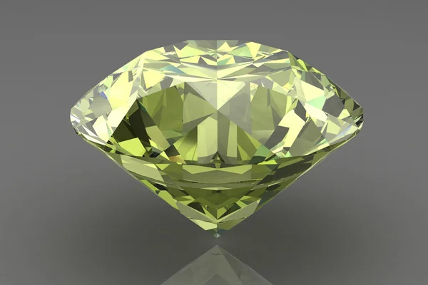 Diamante verde — Foto de Stock