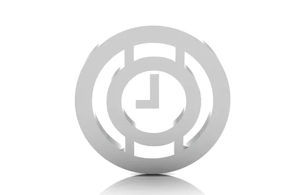 Time icon — Stock Photo, Image