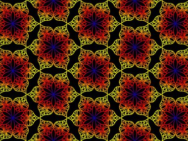 damasko sorunsuz duvar kağıdı deseni