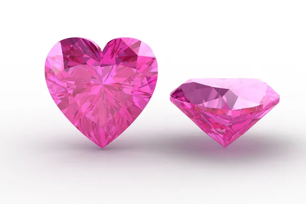 Pink sapphire — Stock Photo, Image