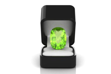 Peridot bir hediye kutusu