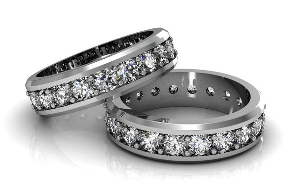 Обручальное кольцо красоты
