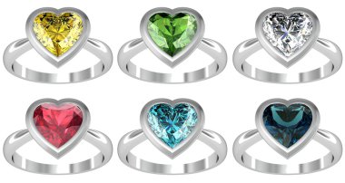 Evlilik yüzükleri.