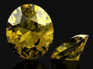 güzel sarı elmas