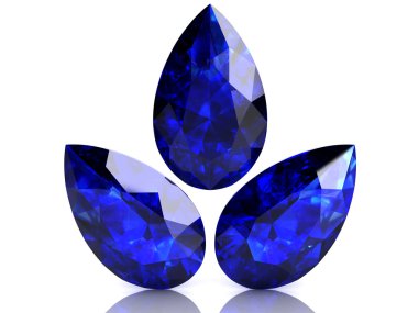 blue sapphire clipart