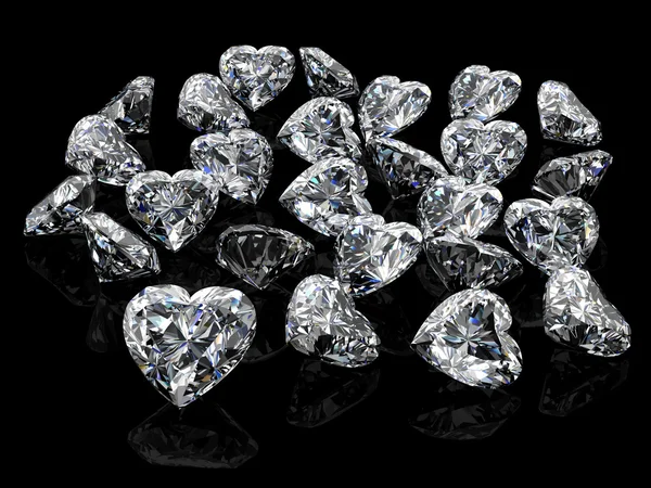 Diamond jewel (high resolution 3D image) — Stock Photo, Image