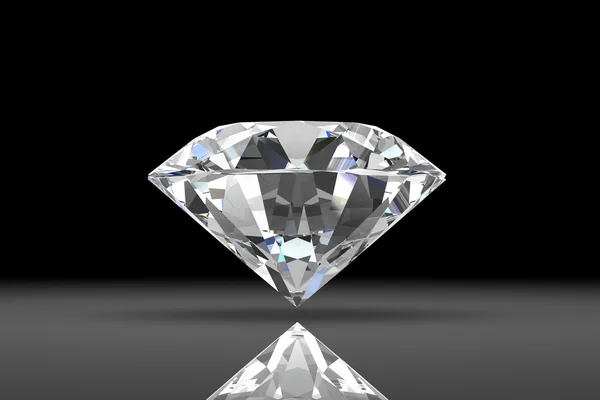 Diamond jewel (high resolution 3D image) — Stock Photo, Image