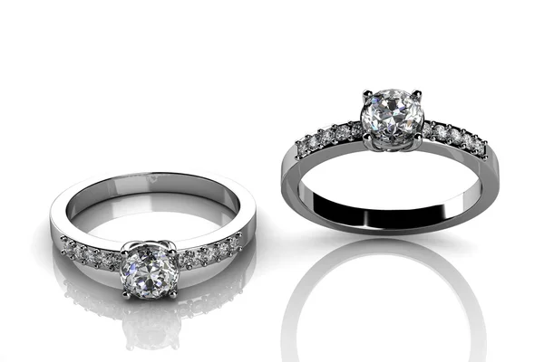 Diamanter ring — Stockfoto