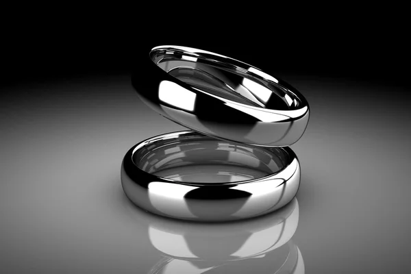 The beauty wedding ring — Stock Photo, Image