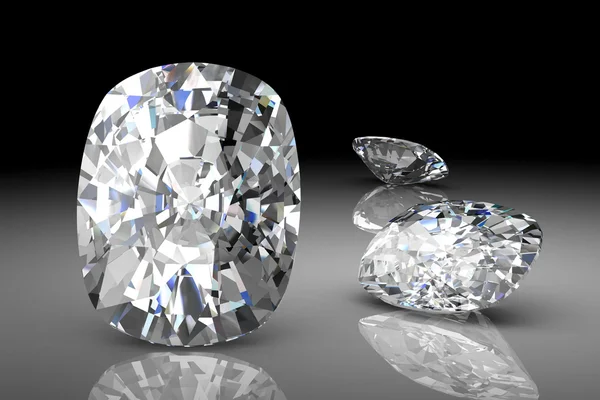 Розкіш алмази — стокове фото