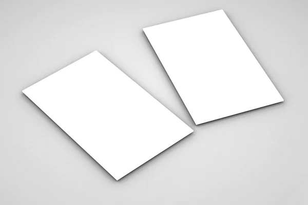 Close up of stack of papers on white background — Stock Photo, Image