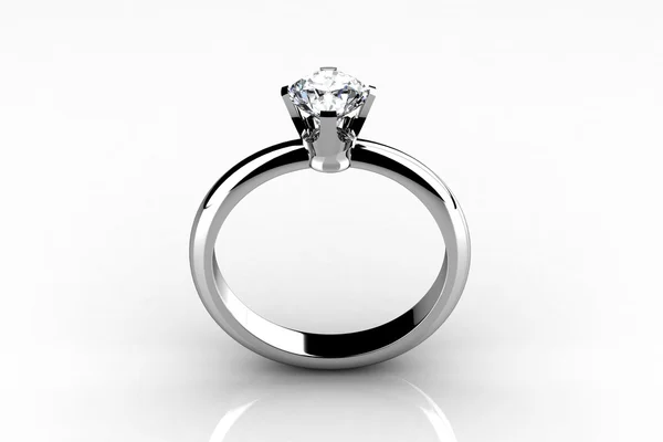 El anillo de boda de belleza —  Fotos de Stock